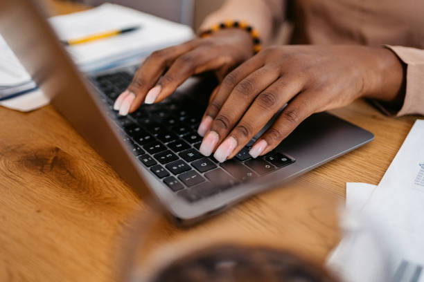 istock Young Woman Working From Home On A Laptop 1648179178