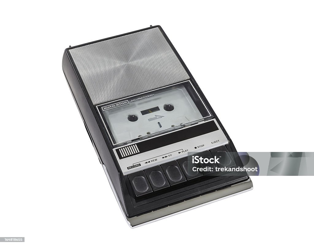 Photo libre de droit de Vintage Portable Lecteur Et Enregistreur Cassette  banque d'images et plus d'images libres de droit de Cassette audio -  Cassette audio, Jouer, 1970-1979 - iStock
