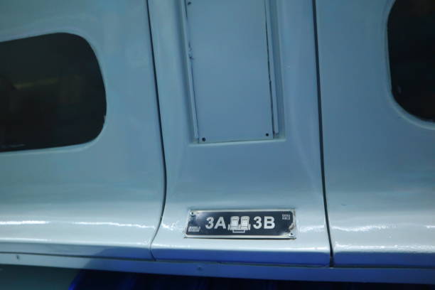 istock interior inside an executive train. hook. electric plugs. drinking stand. Seat Number. 1648206572