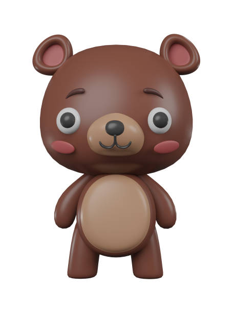 istock 3D illustration render animal brown character bear boy on transparent background 1648272915