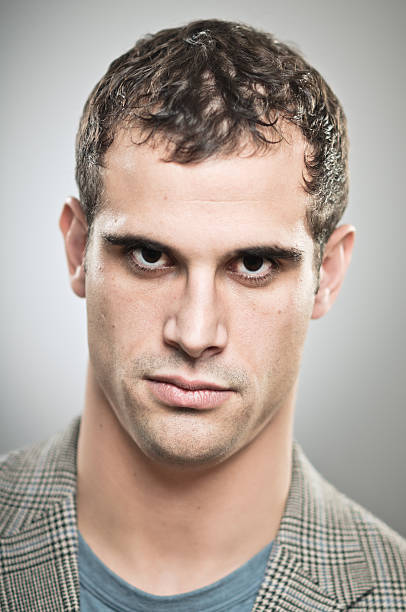 istock Sinister Look Portrait 164829381