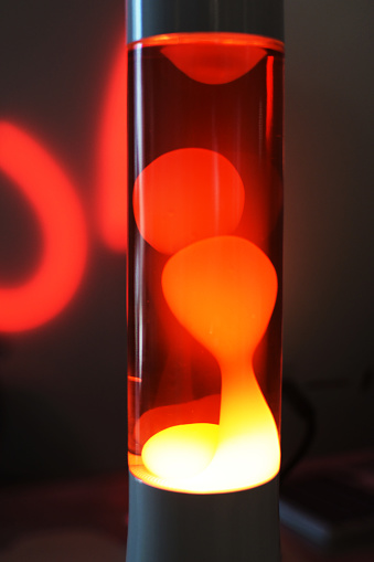 Lava lamp in our business working