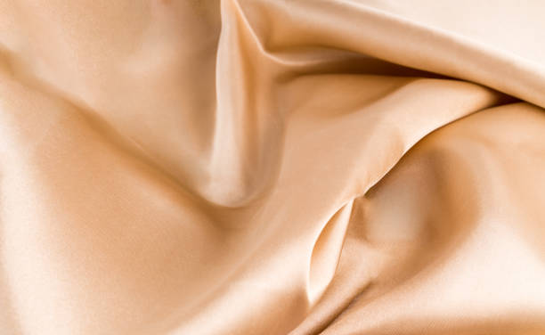 istock The texture of the fabric. Silk is artificial. 1648317636