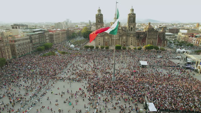 Zocalo Square in Mexico City