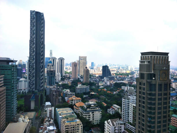 istock High Angle View of Landscape With Architecture, City 1648334665