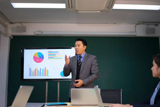 istock Employees are meeting at office. 1648451753