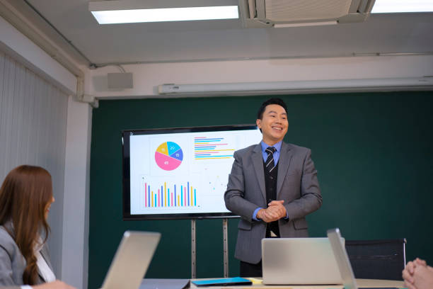 istock Employees are meeting at office. 1648451793