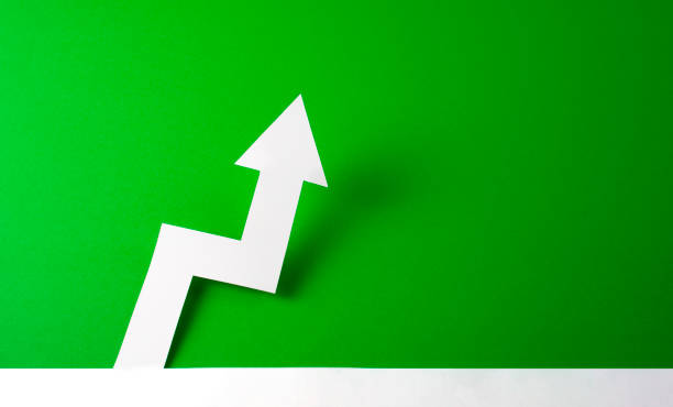istock Growth Concept with Paper Arrow 1648462650