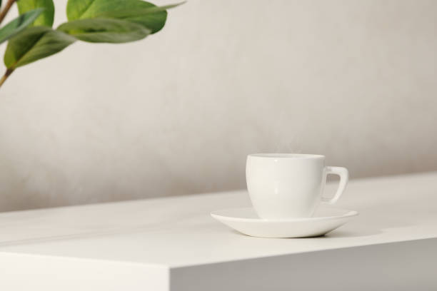istock A cup of coffee and coffee beans on the table. 1648474287