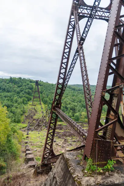 Photo of Kinzua bridge state park Allegheny Pennsylvania state forest