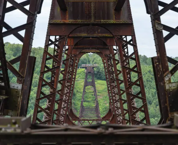 Photo of Kinzua bridge state park Allegheny Pennsylvania state forest