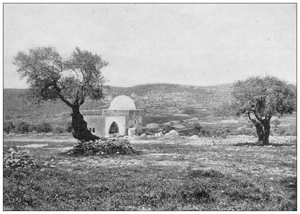 istock Antique image from British magazine: Rachel's Tomb, Bethlehem 1648623062