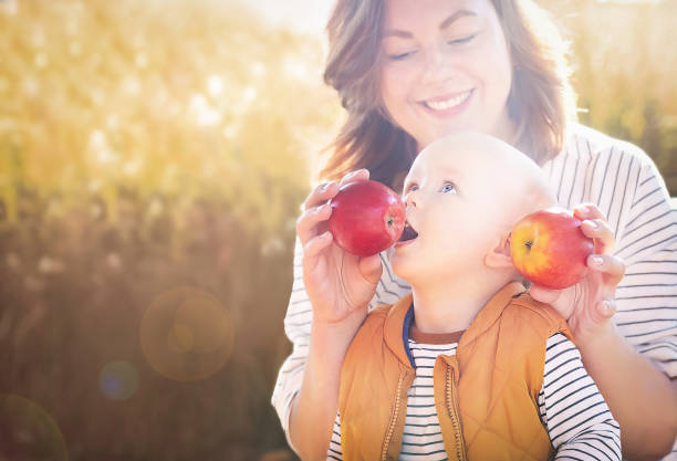 Girl Eating Apple