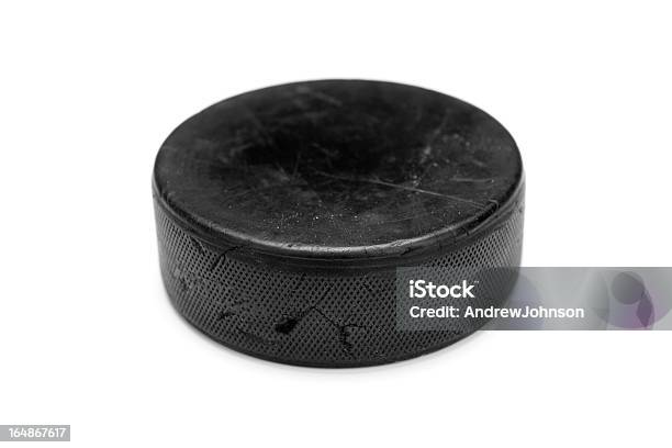 Eishockey Puck Stockfoto und mehr Bilder von Puck - Puck, Freisteller – Neutraler Hintergrund, Eishockey