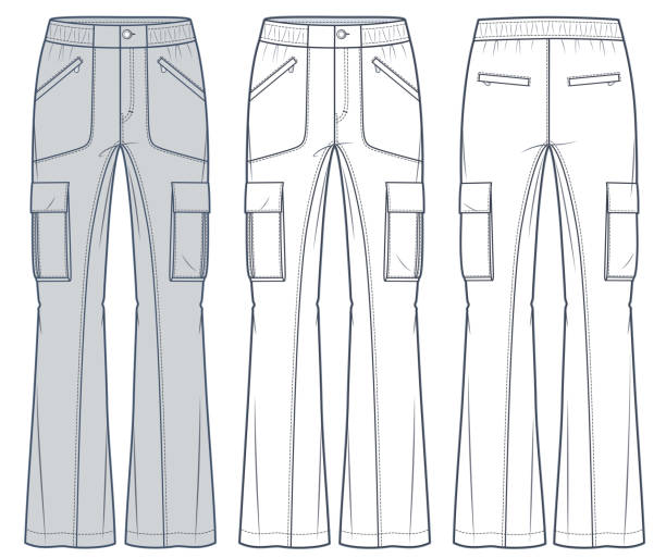 270+ Cargo Pants Drawing Stock Photos, Pictures & Royalty-Free Images ...