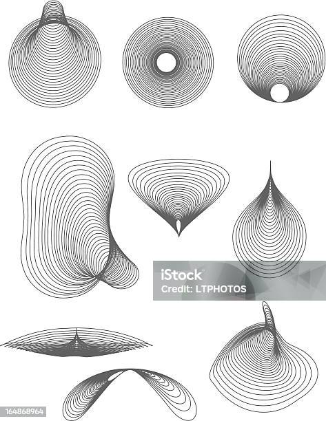 Technical Drawings Stock Illustration - Download Image Now - Separating Funnel, Single Line, Striped