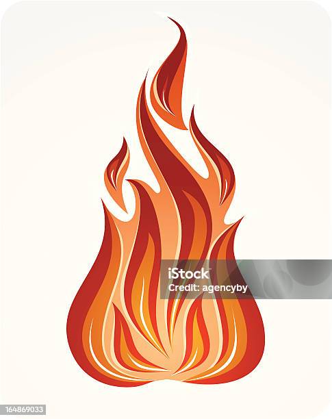 Fire Symboleillustration Vectorielle Vecteurs libres de droits et plus d'images vectorielles de Allumer - Allumer, Art et Artisanat, Boule de feu