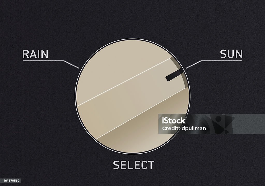 Interruptor de Dial - Foto de stock de Botón de control libre de derechos