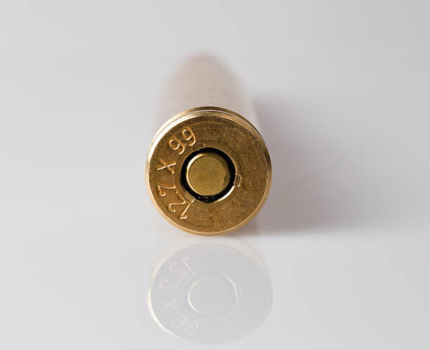 Back of a bullet stock photo