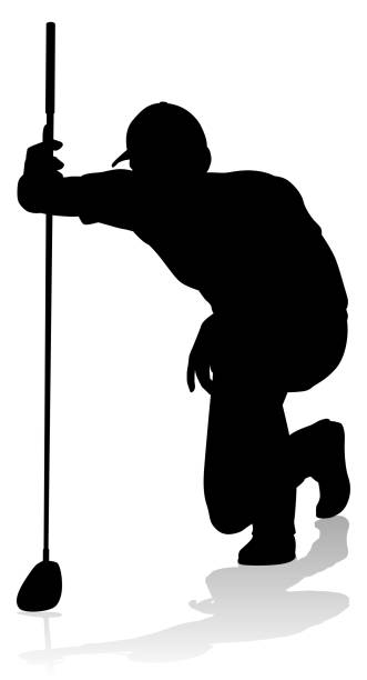 istock Golfer Golf Sports Person Silhouette 1648724951