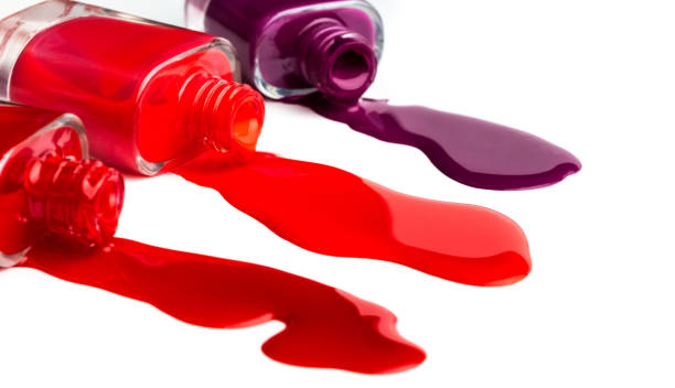 istock Bright colours of nail polish 1648748269
