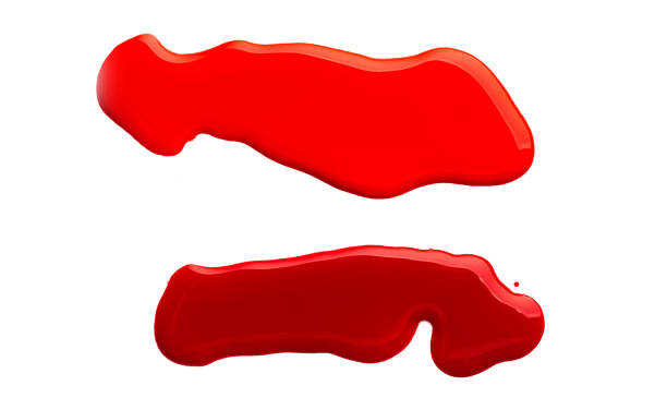 istock Shades of red paint spills 1648748779