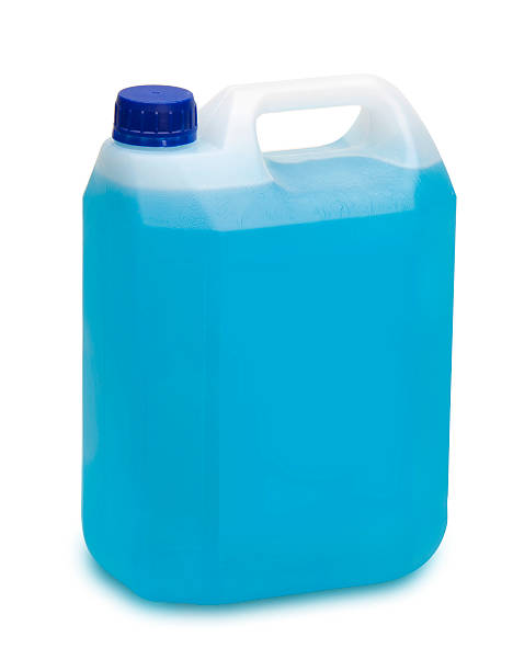 gallon of blue detergent gallon full of blue detergent on white blue jug stock pictures, royalty-free photos & images