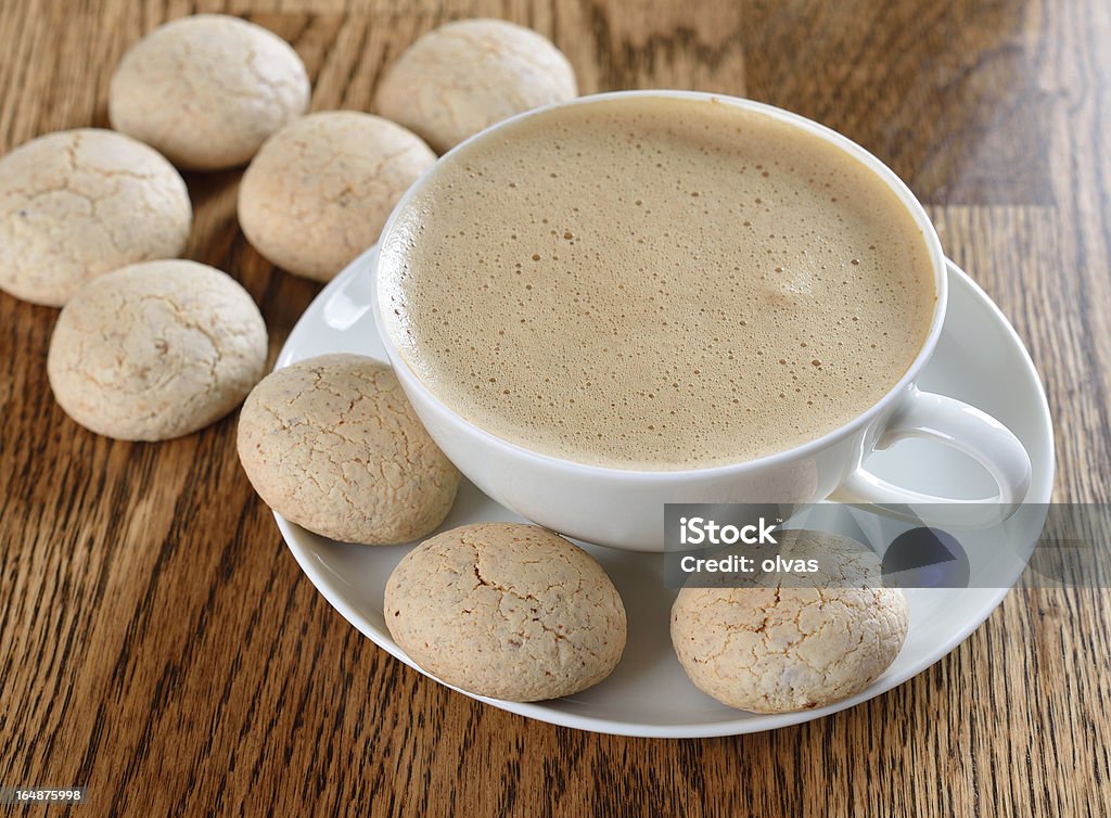 Amaretti'cookies' - Royalty-free Amontoar Foto de stock