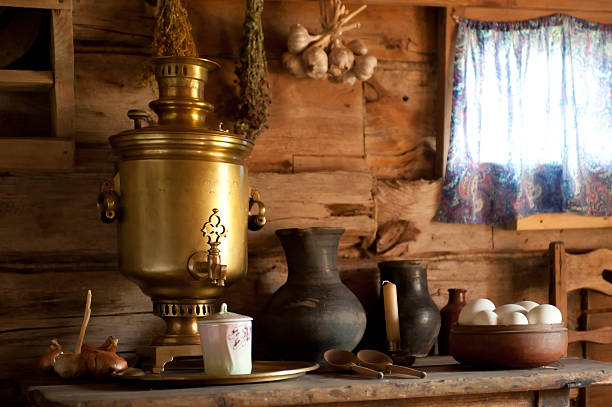 istock Country Still Life with a Samovar. 164876394