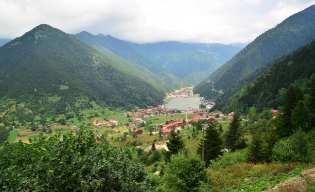 Uzungol, located in Trabzon, Turkey, is one of the most visited places in the country. Uzungol, located in Trabzon, Turkey, is one of the most visited places in the country. sumela monastery stock pictures, royalty-free photos & images