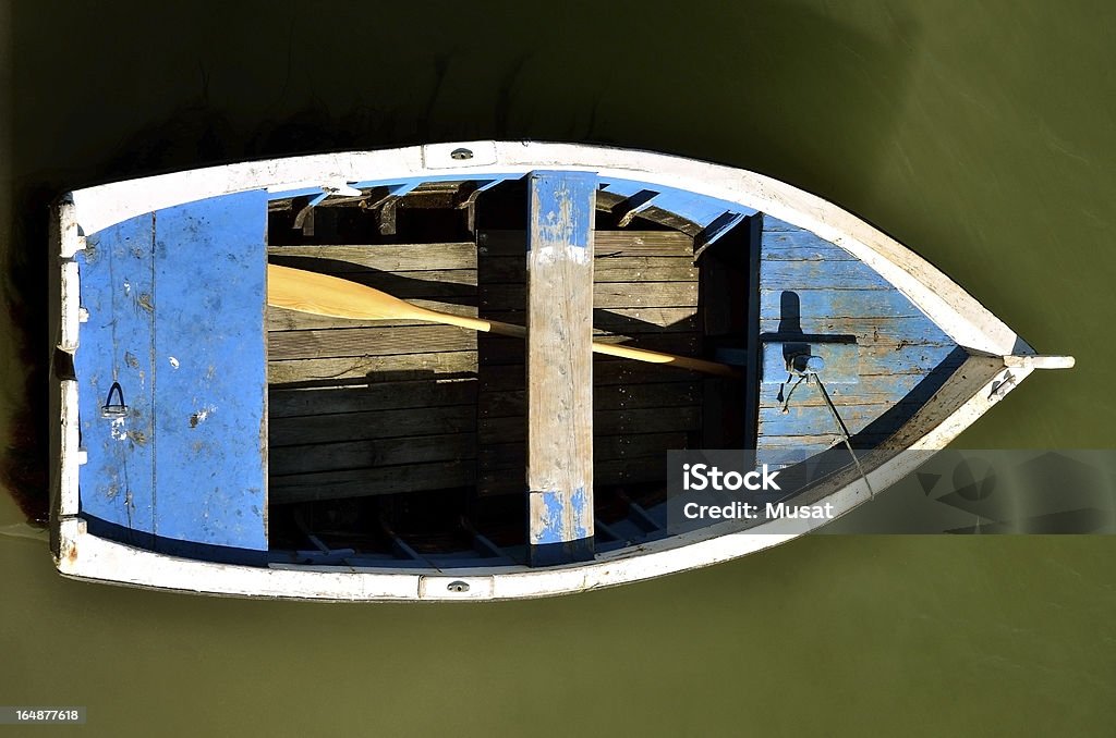 Pequeno barco Vista de Cima - Royalty-free Acima Foto de stock
