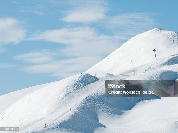 Ski Slope In Alpen Stockfoto und mehr Bilder von Alpen - Alpen, Après-Ski, Berg