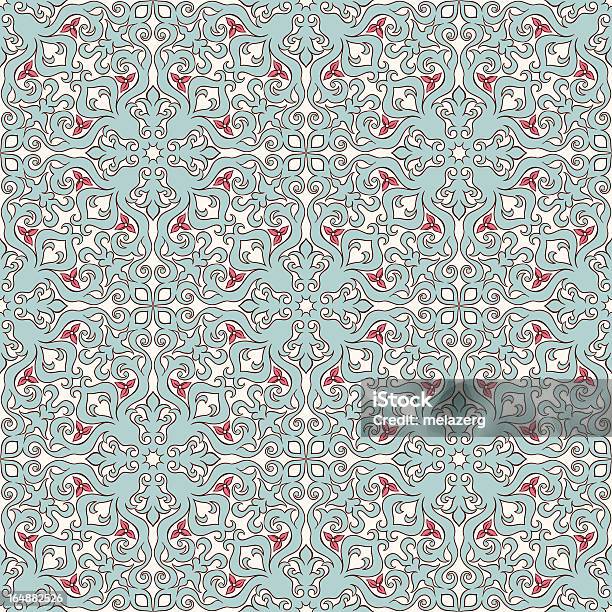 Arabic Blue Patterns Arabic Blue Pattern Stock Illustration - Download Image Now - Abstract ...