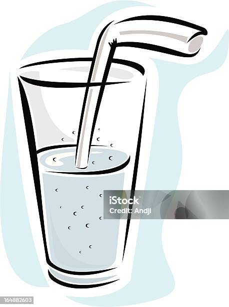 Glass With Soda Stock Illustration - Download Image Now - Bubble, Cocktail, Cold Temperature