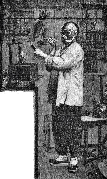 Illustration from 19th century.