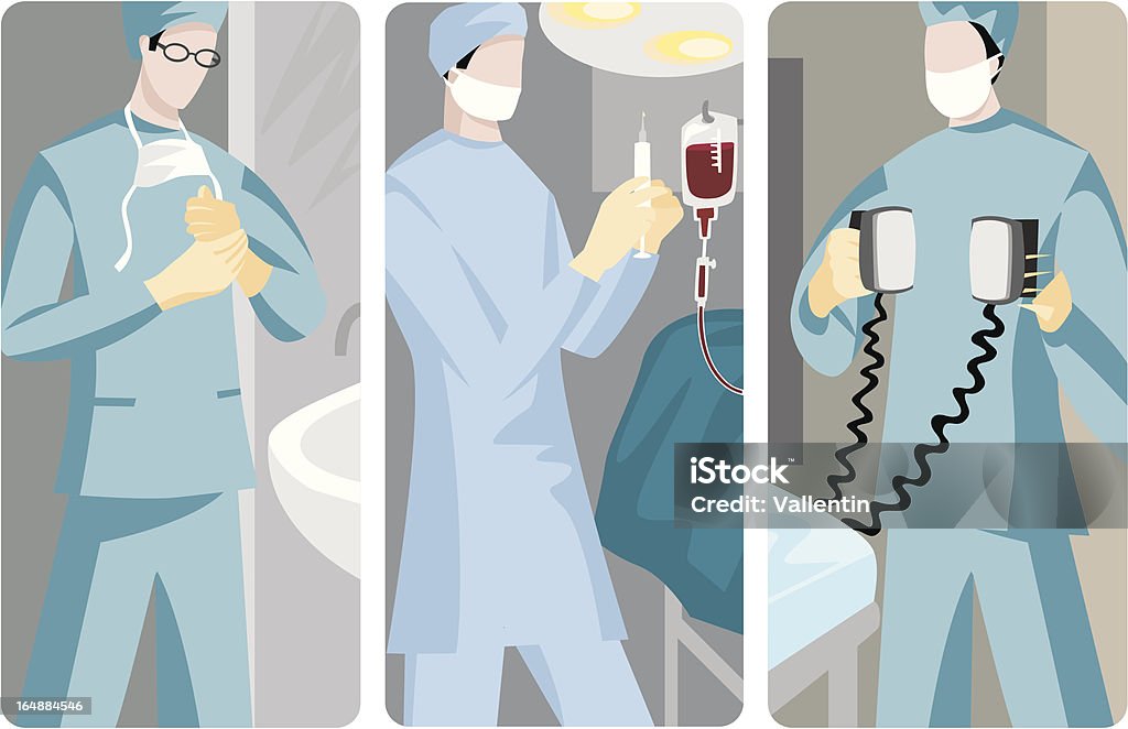 医療ベクトルイラストシリーズ - 医師のロイヤリティフリーベクトルアート