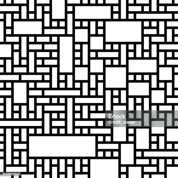 Full Frame Rectangular Pattern Made From Only One Type Of Shape Stock ...