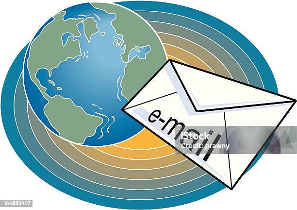 Email Stock Vektor Art und mehr Bilder von Abschicken - Abschicken, ClipArt, Computer benutzen