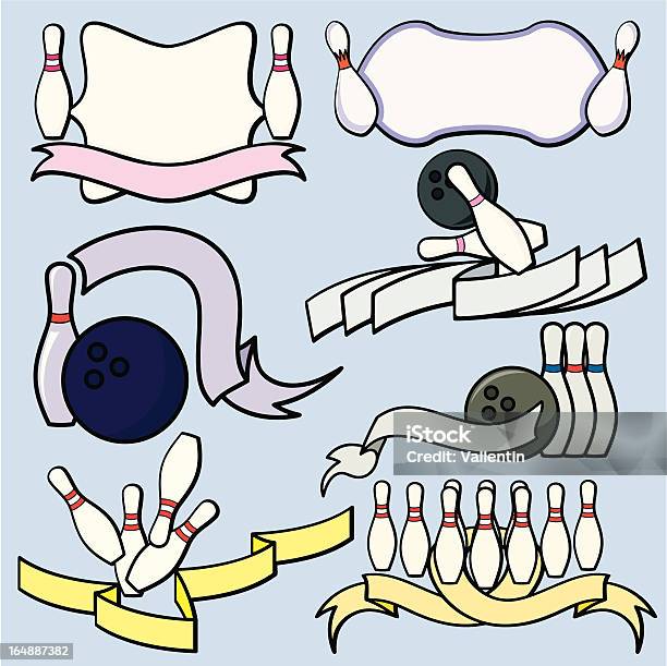 Sport Symbolizujące Xxii Bowling Ii Wektor - Stockowe grafiki wektorowe i więcej obrazów Amator - Amator, Bowling, Clip Art