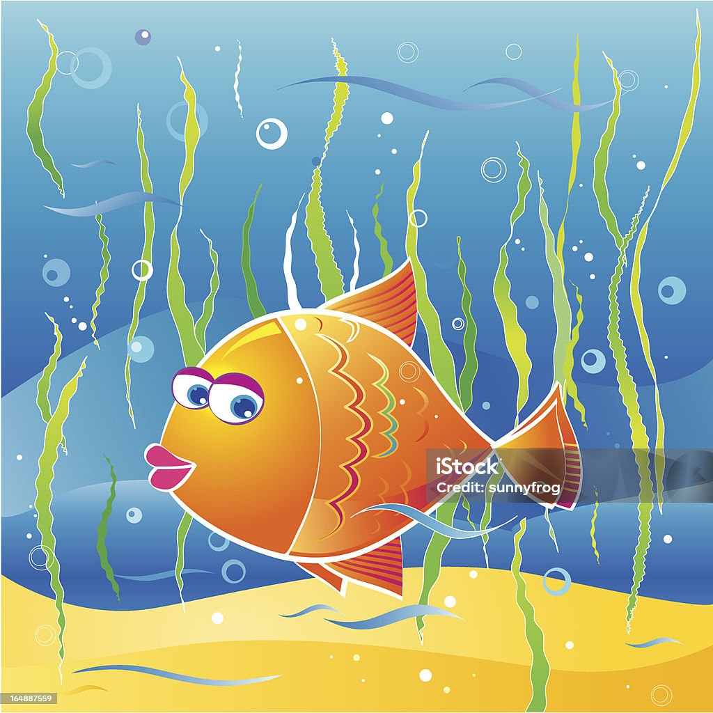 Piccoli pesce - arte vettoriale royalty-free di Acqua