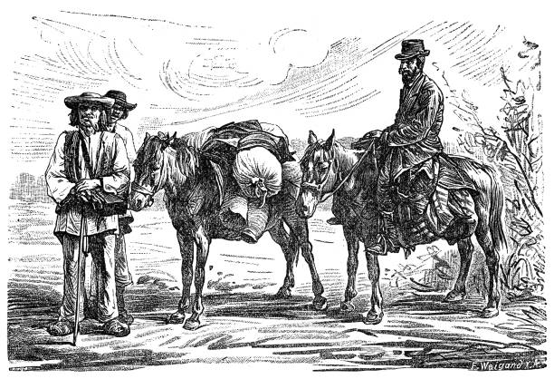 istock Farmers and a traveling dealer 1648878661