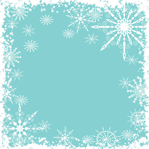 그런지 겨울맞이 배경, 벡터 - january winter icicle snowing stock illustrations