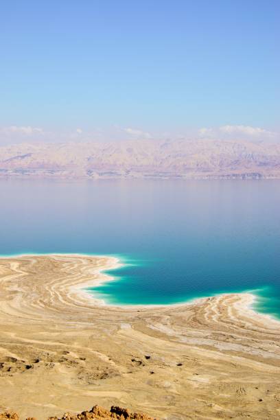 istock view from a rocky cliff above the dead sea with blue water 1648883187