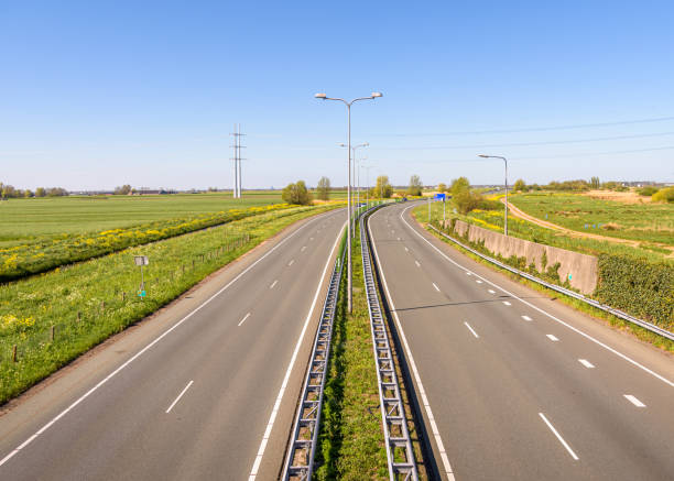 istock Rural road, the Netherlands 1648886463