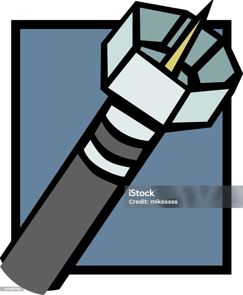 coaxial cable vector illustration of a coaxial cable, can represent concepts like technology, communication, media technology, cable television, electronics, among others Cable stock vector