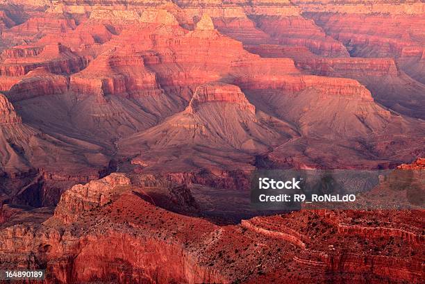 Grand Canyon Arizona Usa Ao Pôr Do Sol - Fotografias de stock e mais imagens de Amanhecer - Amanhecer, América do Norte, Anoitecer