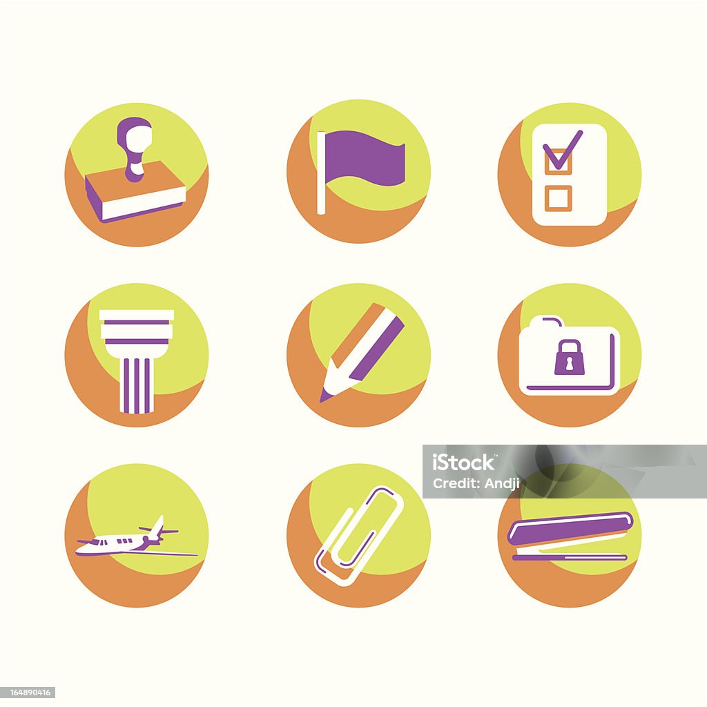 Trade and Business Icons Series Exclusive Series of Business Icons. Check my portfolio for much more of this series as well as thousands of similar and other great vector items. Airplane stock vector