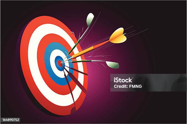 Sharp Shoot Target Sharp Shooter Stock Illustration - Download Image Now - Sports Target ...