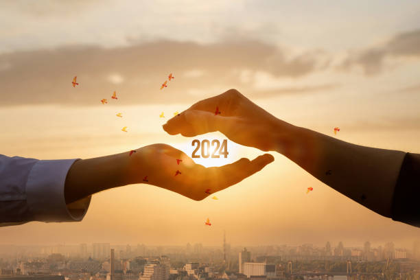 istock Concept of peace in 2024. 1648936757
