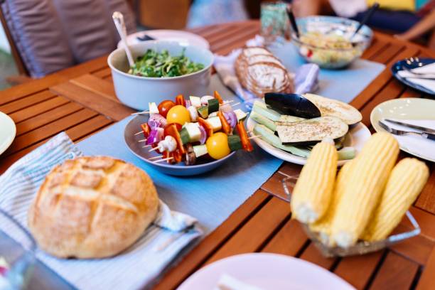 istock Close-up picture of a served dining table 1648937848